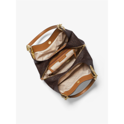 lillie lg chain shldr tote